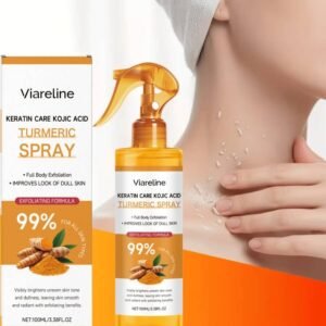 OceAura 100 مل رذاذ مقشر بحمض الجليكوليك والكركم،