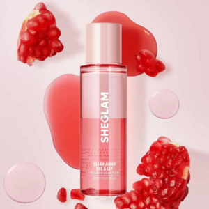 SHEGLAM Clear Away مزيل مكياج العيون والشفاه ماركة تجميل ومكياج للنساء والفتيات