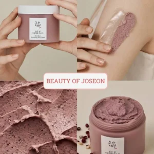 قناع طين الفاصوليا الحمراء لتجديد المسام Beauty of Joseon